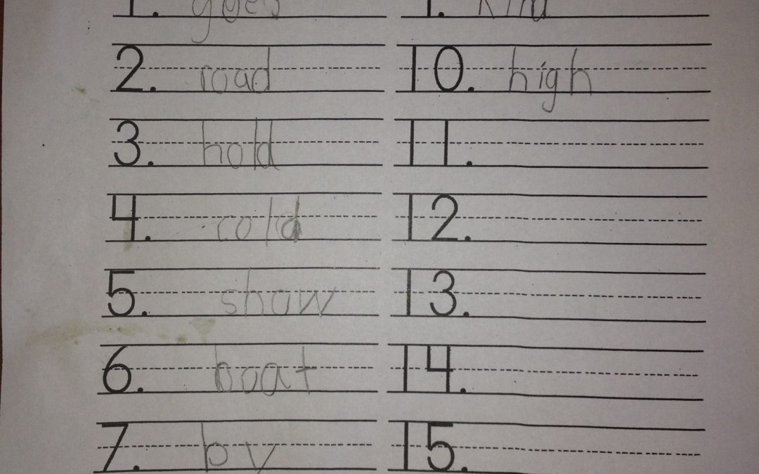 Handwriting Improved With Homeopathy